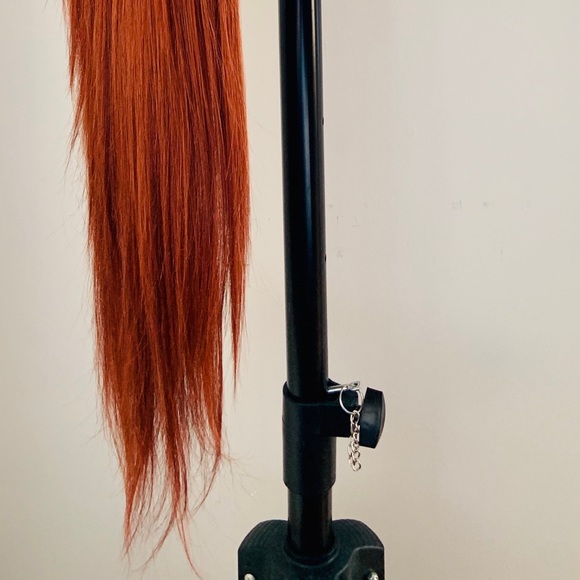 Very Pretty Gorgeous Deep Copper 36” Premium Fiber Lace Front Wig 🧡 - Picture 6 of 12